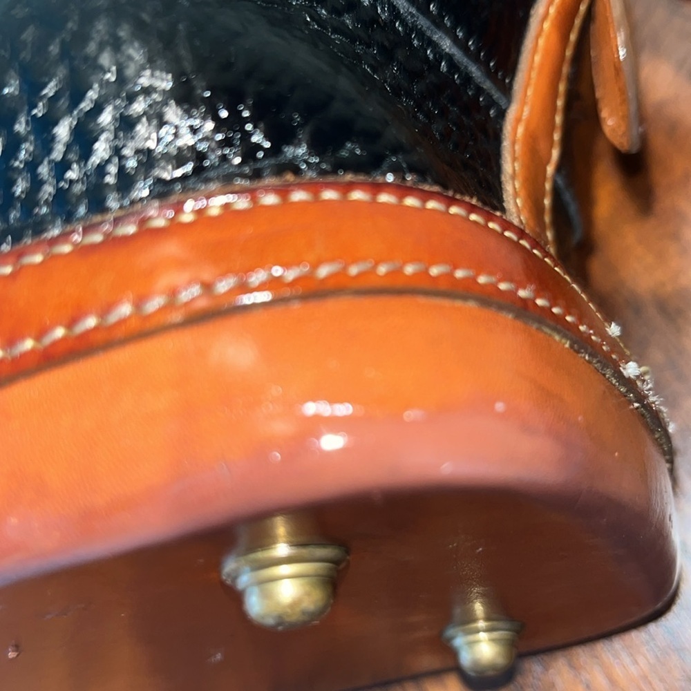 Dooney & Bourke all weather leather inside & out satchel shoulder bag & Wallet - Picture 11 of 17